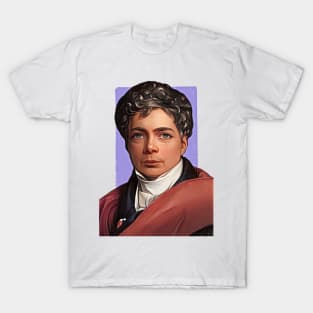 German Philosopher Friedrich Wilhelm Joseph Schelling illustration T-Shirt